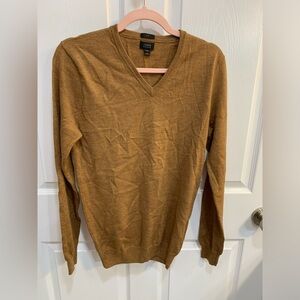 Merino wool j crew xs v neck sweater